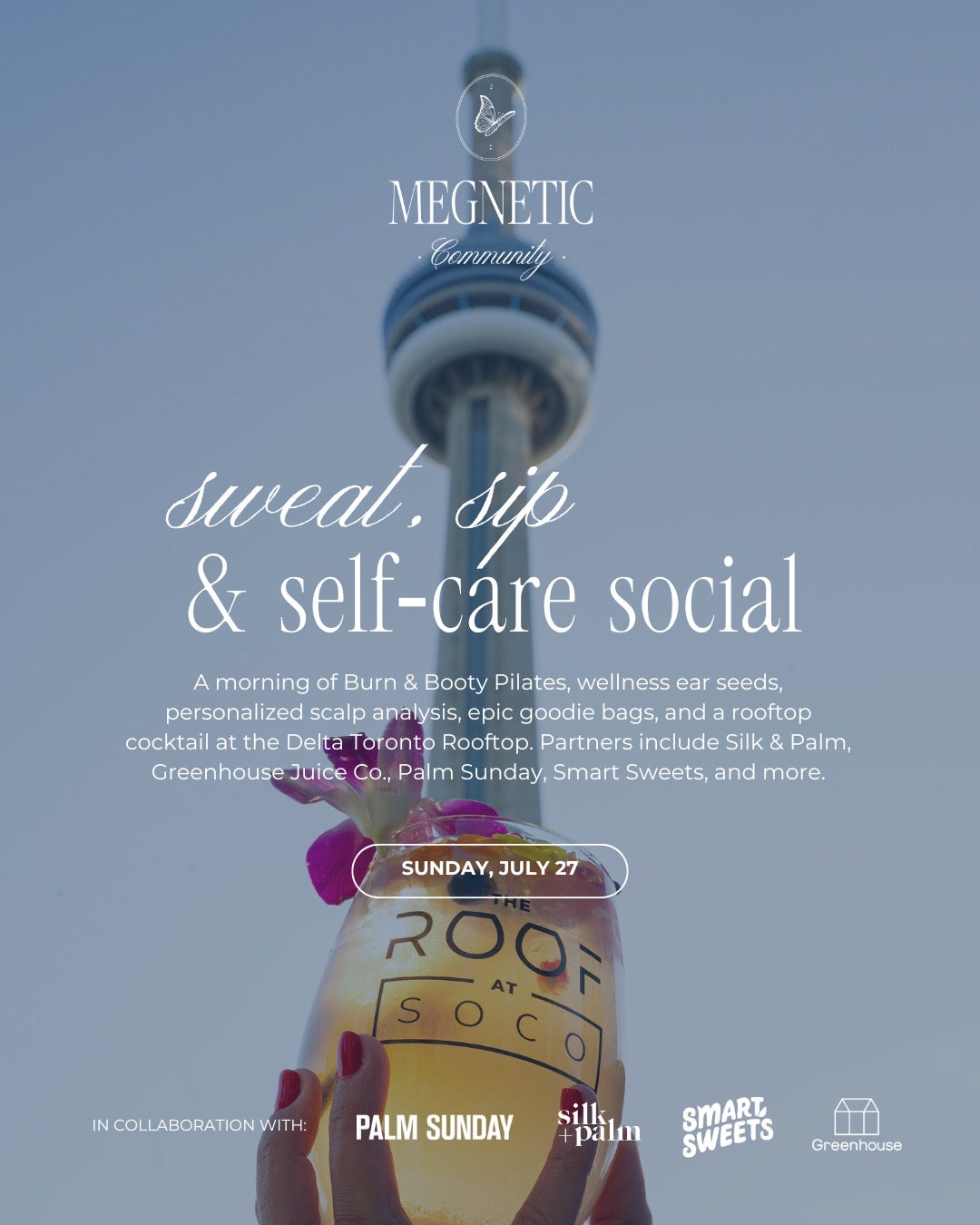 Sweat, Sip & Self-Care Social